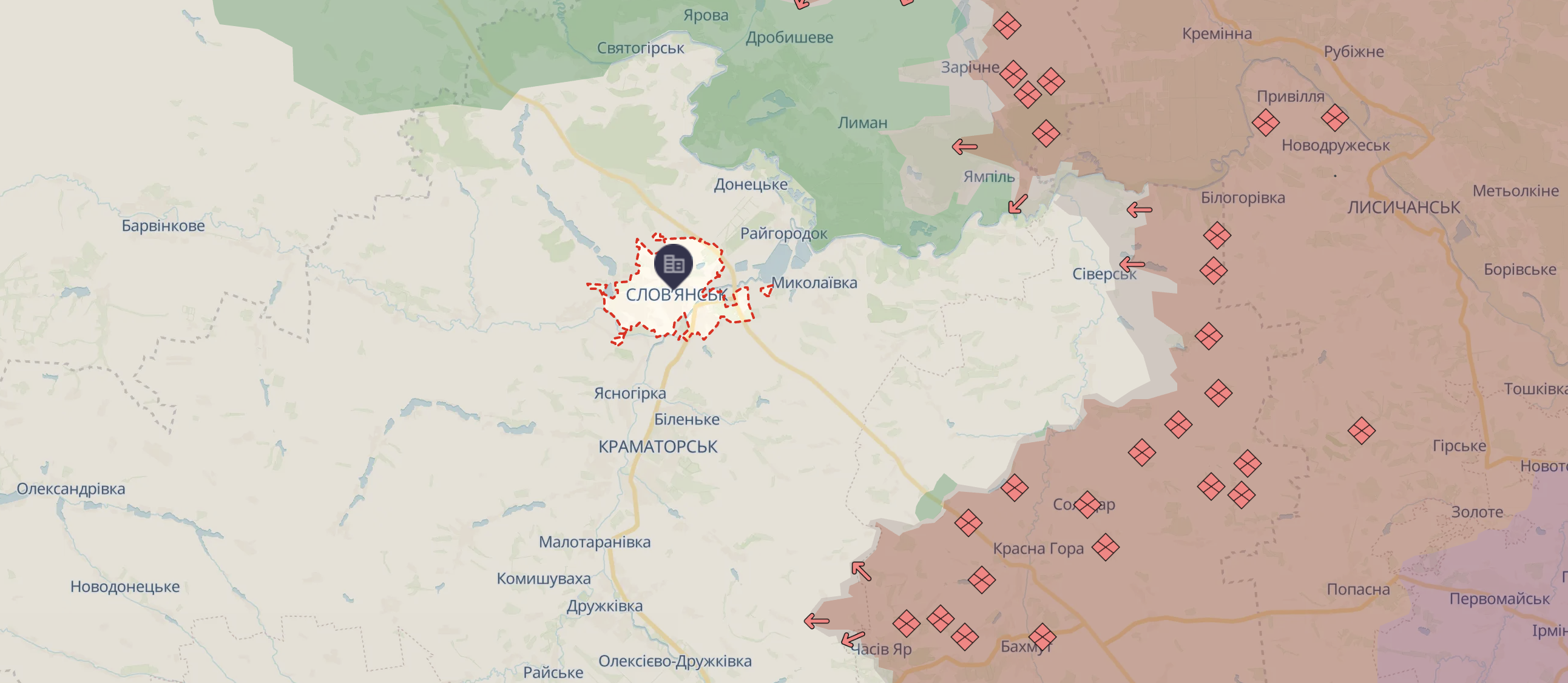 Орієнтовна карта бойових дій станом на 27 листопада о 21:24 / DeepStateMap Орієнтовна карта бойових дій станом на 27 листопада о 21:24 / DeepStateMap